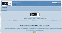 Desktop Screenshot of forum.lancianet.fr